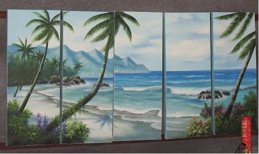 Dafen Oil Painting on canvas seascape painting -set506